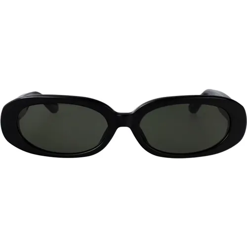 Stylish Cara Sunglasses for Summer , female, Sizes: 59 MM - Linda Farrow - Modalova