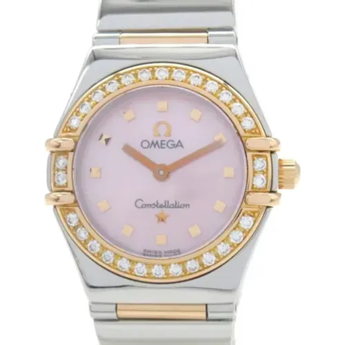 Pre-owned Rose Gold watches , female, Sizes: ONE SIZE - Omega Vintage - Modalova