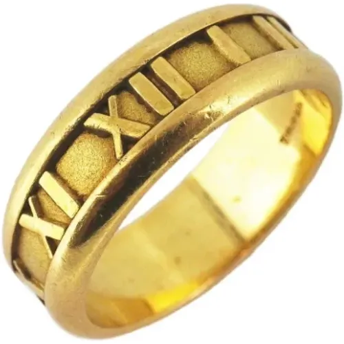 Pre-owned Gold rings , male, Sizes: ONE SIZE - Tiffany & Co. Pre-owned - Modalova