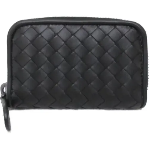 Pre-owned Leather wallets , female, Sizes: ONE SIZE - Bottega Veneta Vintage - Modalova