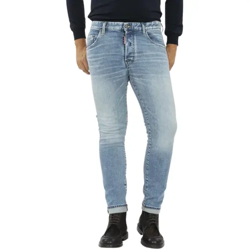 Rugged Skater Cowboy Jeans , male, Sizes: M, L - Dsquared2 - Modalova