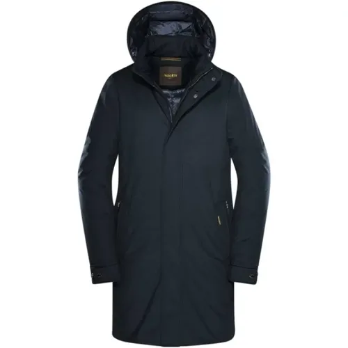 Duster Coat with Goose Down , male, Sizes: L, 2XL, XL, M - Moorer - Modalova