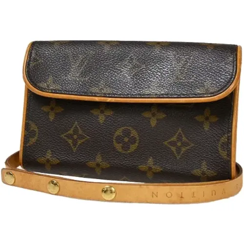 Pre-owned Canvas clutches , female, Sizes: ONE SIZE - Louis Vuitton Vintage - Modalova