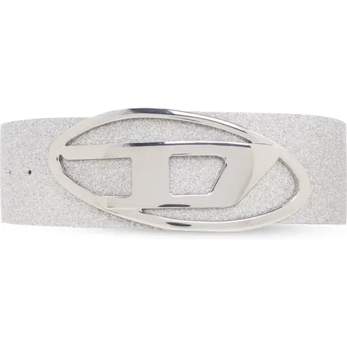 ‘Oval D Logo B-1Dr’ Gürtel , Damen, Größe: 90 CM - Diesel - Modalova