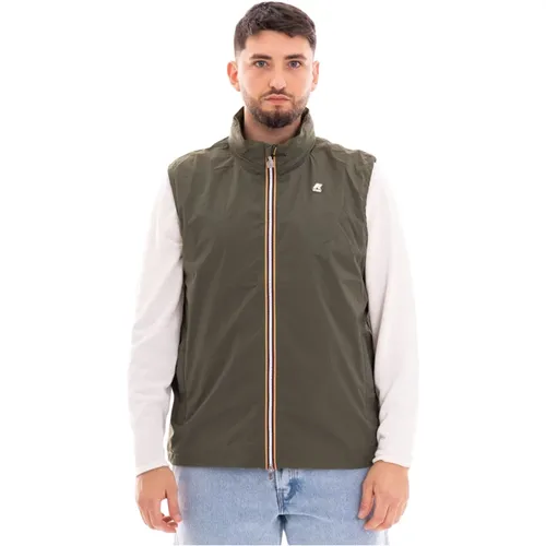 Ärmellose Jacke aus Stretch-Nylon-Jersey Herren - K-way - Modalova