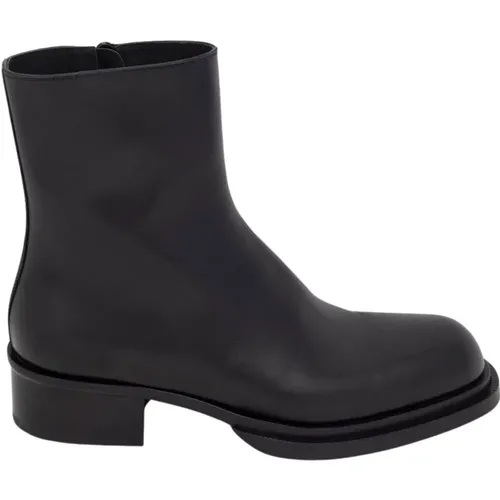 Cuban Leather Boots , male, Sizes: 10 UK, 9 UK, 6 UK, 8 UK, 11 UK - alexander mcqueen - Modalova