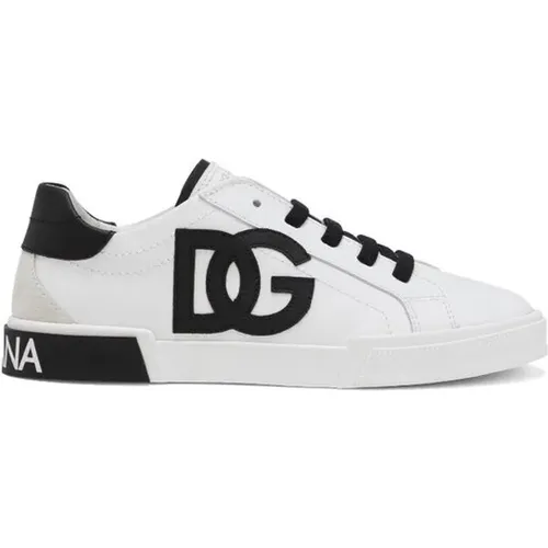 Portofino Low-Top Sneakers - Dolce & Gabbana - Modalova