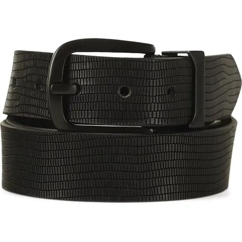 Embossed Leather Belt , male, Sizes: S, L, M - Antony Morato - Modalova