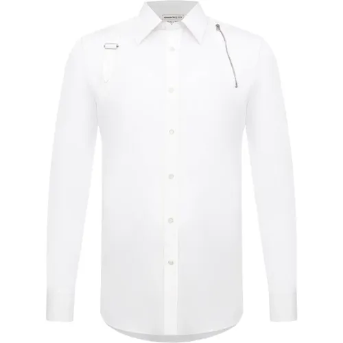 Cotton Shirt , male, Sizes: L - alexander mcqueen - Modalova