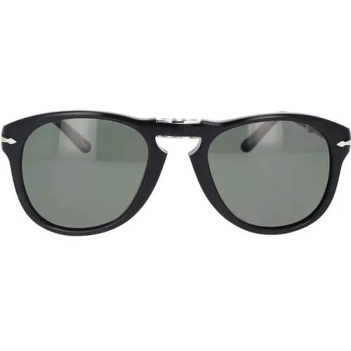 Folding Polarized Sunglasses, Iconic Italian Craftsmanship , male, Sizes: 54 MM - Persol - Modalova