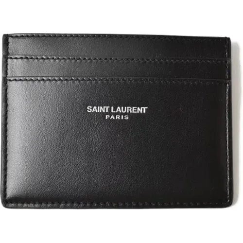 Pre-owned Leather wallets , male, Sizes: ONE SIZE - Yves Saint Laurent Vintage - Modalova