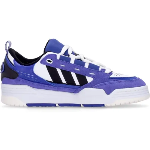 Blaue Sneaker mit Schnürung aus Premium-Leder , Herren, Größe: 44 2/3 EU - Adidas - Modalova