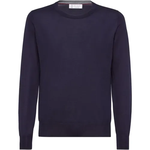 Sweaters - Girocollo M/L , male, Sizes: S, 3XL, 2XL, M - BRUNELLO CUCINELLI - Modalova