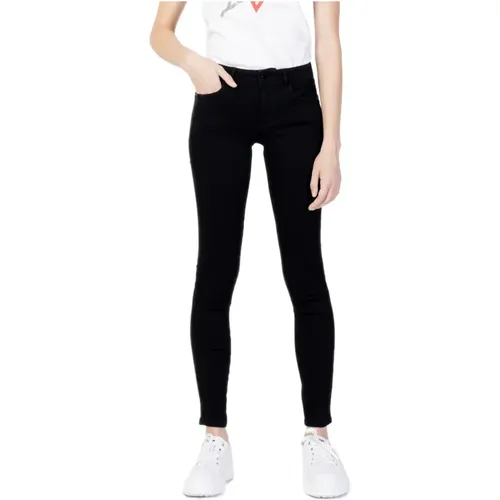 Schwarze Skinny Jeans Herbst/Winter Frauen , Damen, Größe: W34 L30 - Guess - Modalova