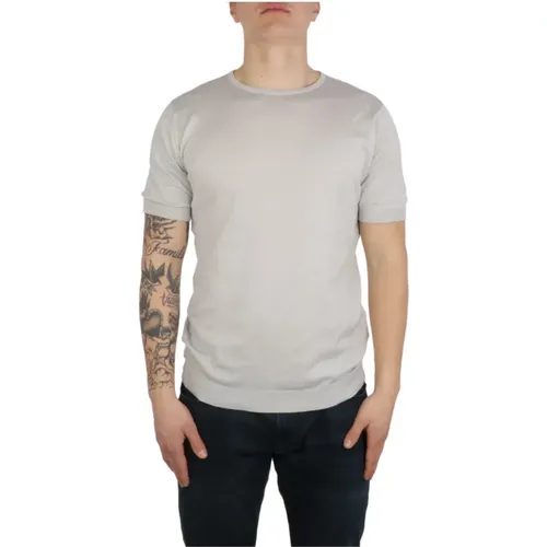 Classic White T-Shirt , male, Sizes: 2XL - John Smedley - Modalova