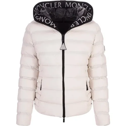 Coats Grey , female, Sizes: S - Moncler - Modalova