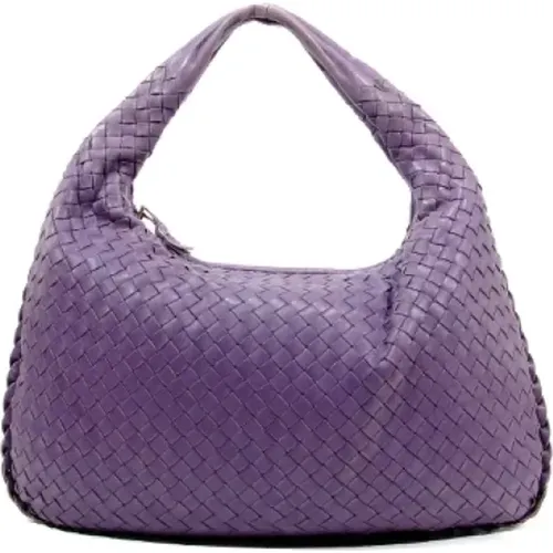 Pre-owned Medium Hobo Leather Bag , female, Sizes: ONE SIZE - Bottega Veneta Vintage - Modalova