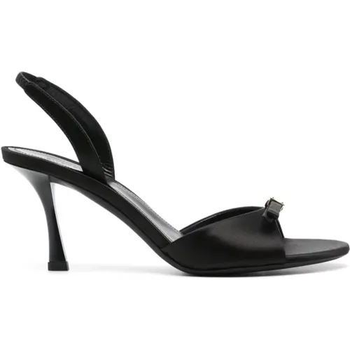 Schwarze Sandalen mit 4G-Motiv , Damen, Größe: 39 EU - Givenchy - Modalova