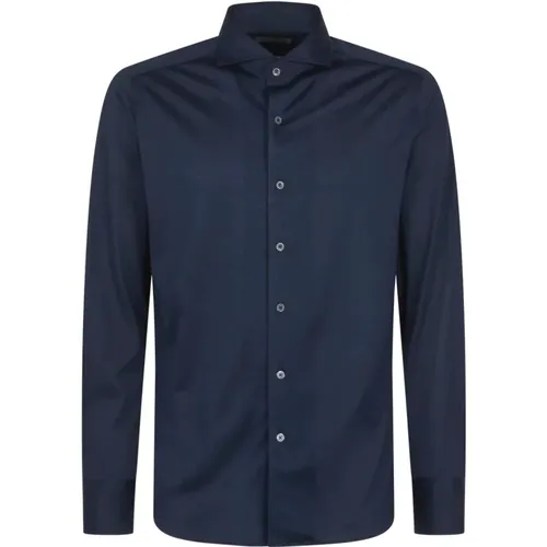 Sport Shirts , male, Sizes: XL, L, 2XL, S - Canali - Modalova