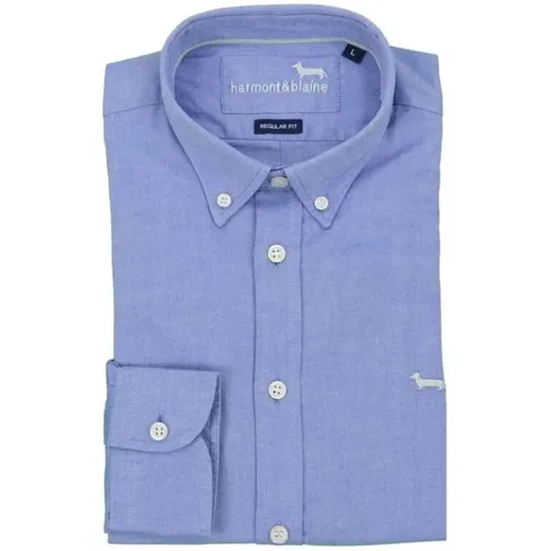 Essentials Oxford Cotton Shirt , male, Sizes: XL - Harmont & Blaine - Modalova