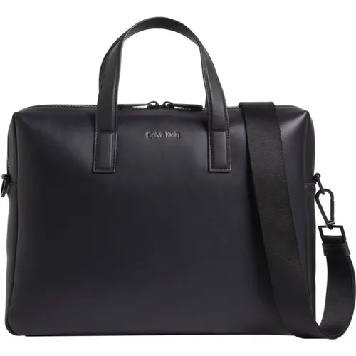 Laptop Bag for Men , male, Sizes: ONE SIZE - Calvin Klein - Modalova