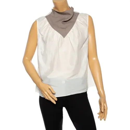Pre-owned Cotton tops , female, Sizes: XL - Yves Saint Laurent Vintage - Modalova