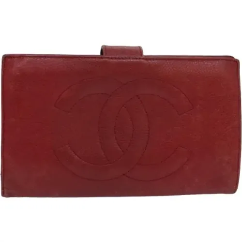 Pre-owned Leather wallets , female, Sizes: ONE SIZE - Chanel Vintage - Modalova