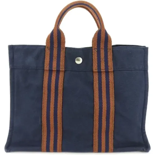 Pre-owned Fabric totes , female, Sizes: ONE SIZE - Hermès Vintage - Modalova