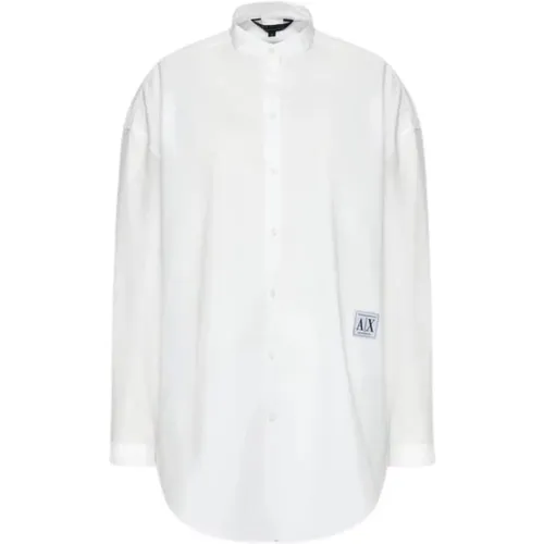 Stylish Shirt , female, Sizes: S, XS, M - Armani Exchange - Modalova