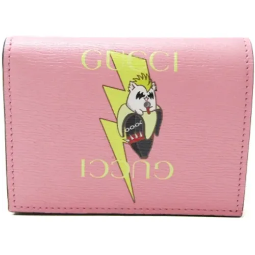 Pre-owned Leather wallets , female, Sizes: ONE SIZE - Gucci Vintage - Modalova