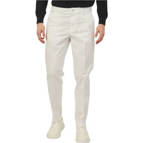 Chino Trousers Slim Fit , male, Sizes: L, S - Hugo Boss - Modalova