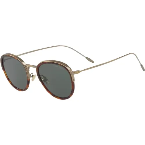 Sonnenbrille,Matt Schwarz/Graue Sonnenbrillen Gestelle,Sunglasses - Giorgio Armani - Modalova