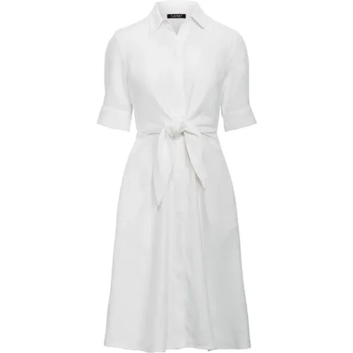 Wakana 3/4 sleeve casual dress , female, Sizes: 2XL, XS, 3XL, XL, S, M - Ralph Lauren - Modalova