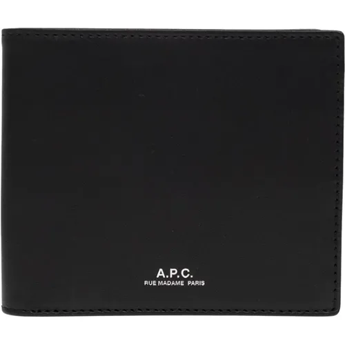 ‘Aly’ bifold wallet , male, Sizes: ONE SIZE - A.p.c. - Modalova