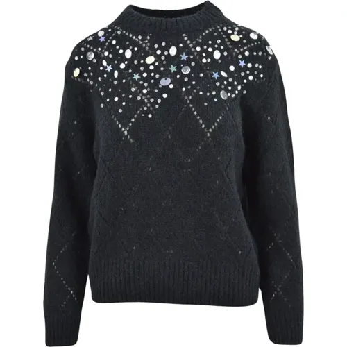 Alpaka Wollpullover - Boutique Moschino - Modalova