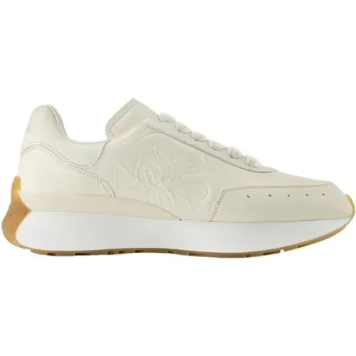 Sprint Sneakers - Leather - Oversize Trend , male, Sizes: 5 UK - alexander mcqueen - Modalova