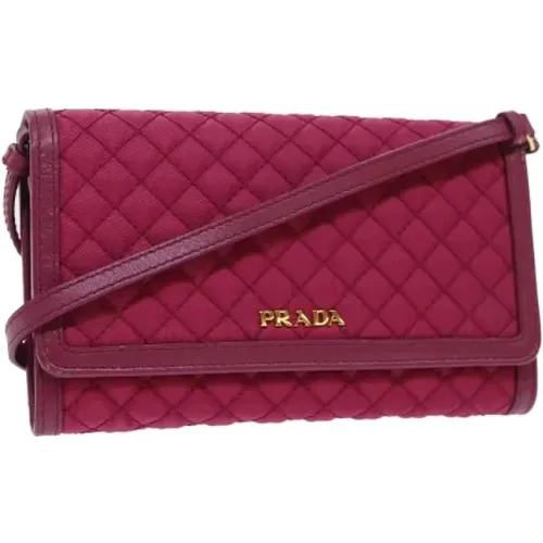 Pre-owned Nylon wallets , female, Sizes: ONE SIZE - Prada Vintage - Modalova