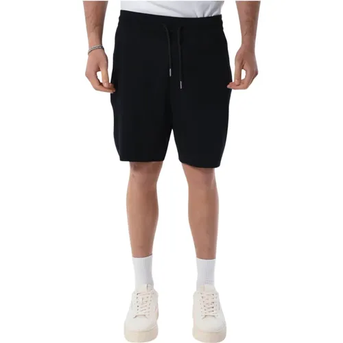 Bermuda Shorts aus Baumwolle mit Logoband , Herren, Größe: XL - Armani Exchange - Modalova