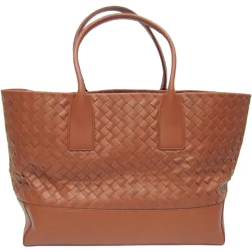 Pre-owned Leder schultertasche - Bottega Veneta Vintage - Modalova