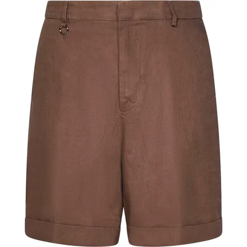 Men's Clothing Shorts Ss24 , male, Sizes: W30, W34, W32, W35, W33, W31, W36, W38, W40 - Golden Craft - Modalova