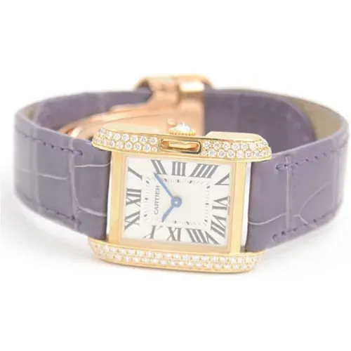 Pre-owned Metal watches , female, Sizes: ONE SIZE - Cartier Vintage - Modalova