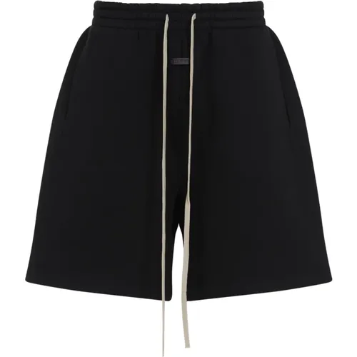 Schwarze Baumwollshorts Moderner Stil - Fear Of God - Modalova