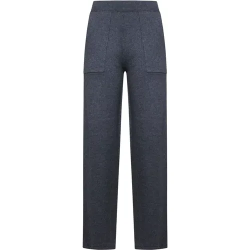 Icona Anthracite Trousers , female, Sizes: S, XS - Kaos - Modalova