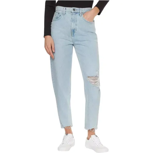 Klassische Straight Leg Jeans für Frauen , Damen, Größe: W24 L30 - Tommy Jeans - Modalova