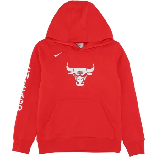 Teamfarben Club Fleece Hoodie , Herren, Größe: L - Nike - Modalova