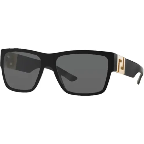 Grey Sunglasses , male, Sizes: 59 MM - Versace - Modalova