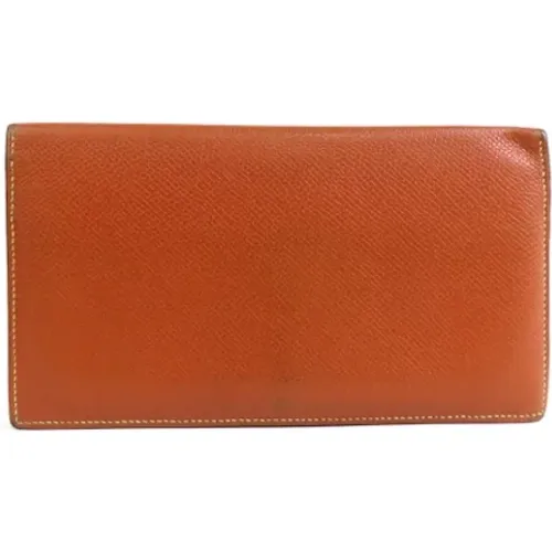 Pre-owned Leather wallets , unisex, Sizes: ONE SIZE - Hermès Vintage - Modalova