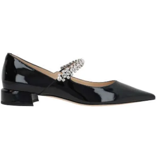 Patent Leather Ballet Flats , female, Sizes: 3 UK, 5 1/2 UK, 7 UK, 4 1/2 UK, 6 UK, 3 1/2 UK - Jimmy Choo - Modalova