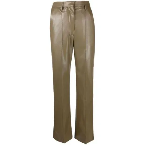 Nhka high-waisted trousers , female, Sizes: L - Nanushka - Modalova