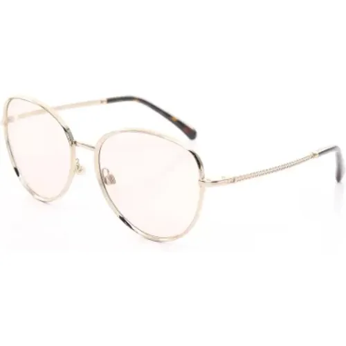 Pre-owned Metal sunglasses , female, Sizes: ONE SIZE - Chanel Vintage - Modalova